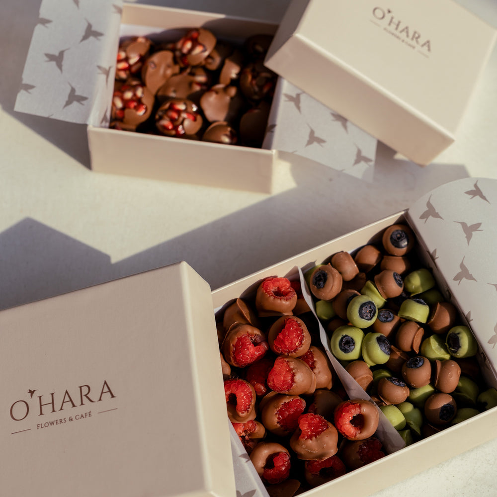 Medium Gift Box – Chocolate Covered Berries Mix