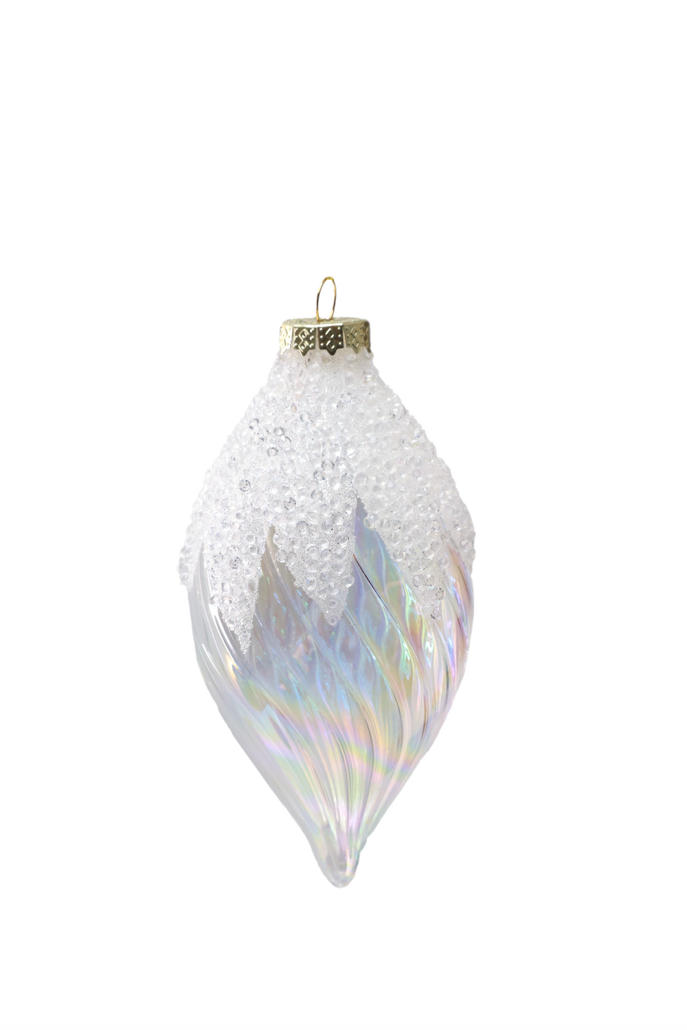 Frosted Icicle Ornament