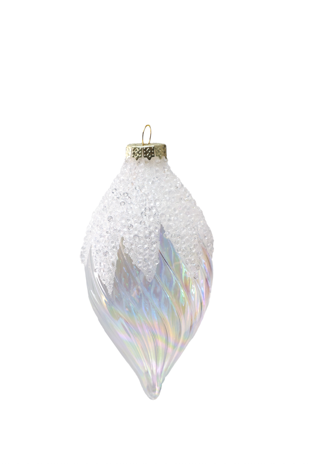 Frosted Icicle Ornament