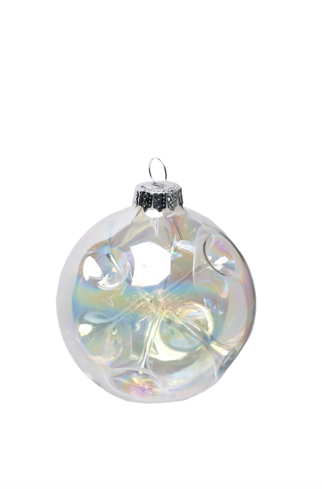 Iridescent Ball Ornament