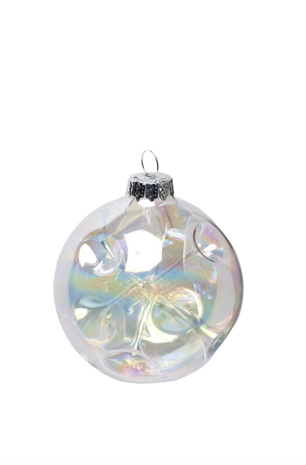 Iridescent Ball Ornament