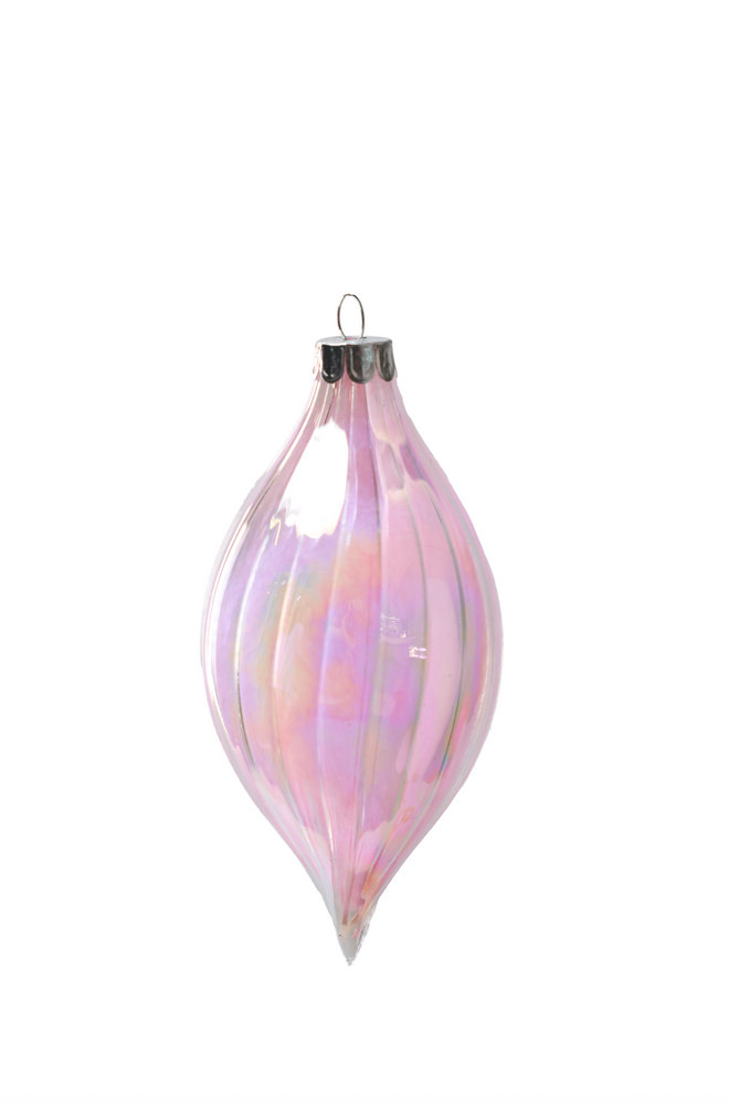 Pink Icicle Ornament