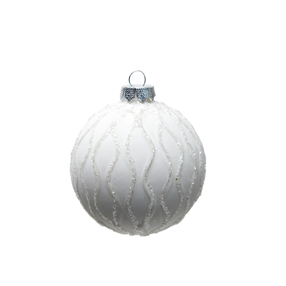 
                  
                    Patterned Ball Ornament
                  
                