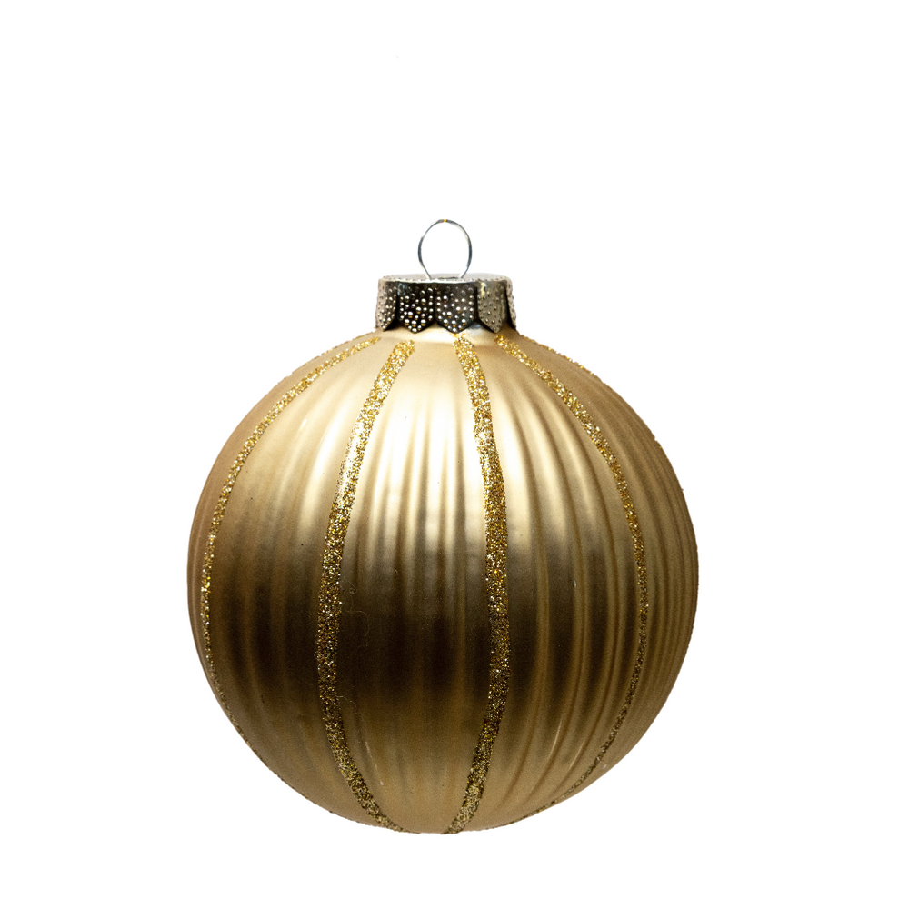 Golden Ball Ornament