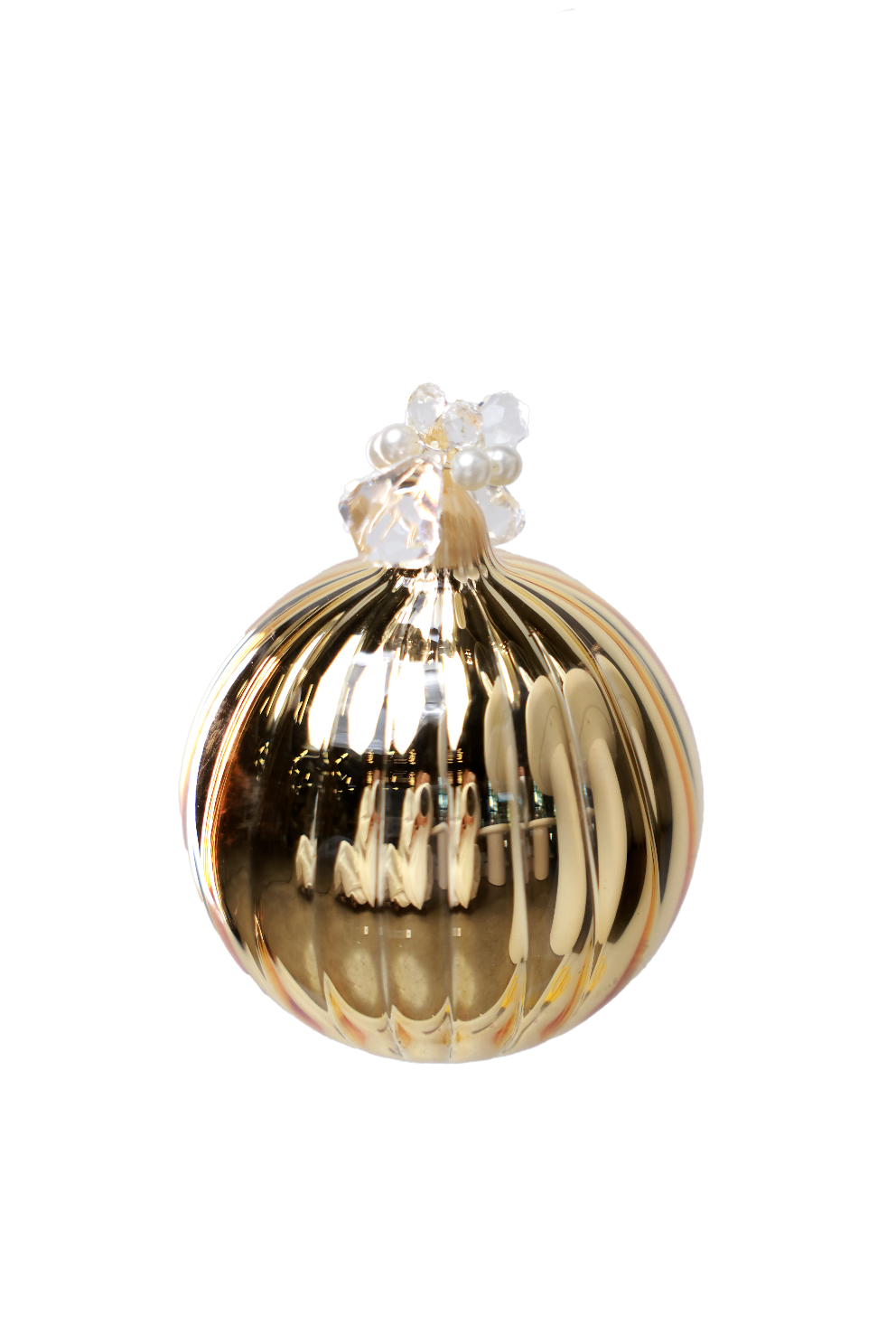 Gold Ball Ornament